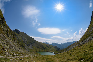 Fototapeta premium Fagaras mountains in Romania