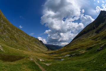 Fagaras mountains in Romania