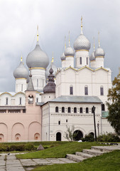 Fototapeta na wymiar Kremlin of Rostov, old Russian town