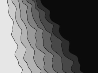 Abstract wavy vector background for design