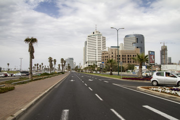 Fototapeta na wymiar Vista della città, Tel Aviv