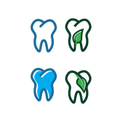 Tooth logo design template