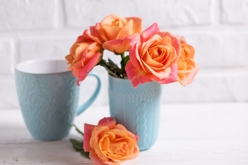 Floral still life.