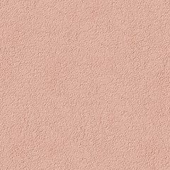 Fototapeta premium Seamless Texture of Cement Plaster. Wall Background. Repeatable Pattern with Finishing Layer of Gypsum Plaster. Pastel Colors: Delicate Tint of Red