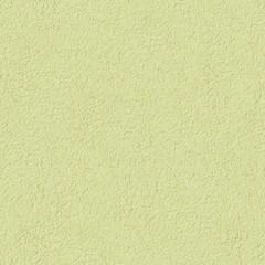 Seamless Texture of Cement Plaster. Wall Background. Repeatable Pattern with Finishing Layer of Gypsum Plaster. Pastel Colors: Delicate Tint of Yellow