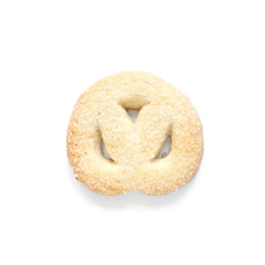 pretzel shaped butter cookie from Germany