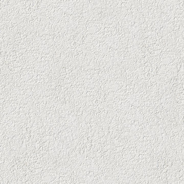 Seamless Texture of White Cement Plaster. White Plaster Wall Background. Repeatable Pattern with Finishing Layer of Gypsum Plaster