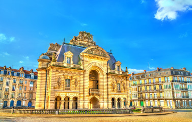 Porte de Paris, a Triumphal Arch in Lille, France