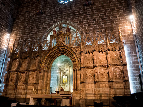 Tracking Shot On The Holy Grail In Valencia, Spain