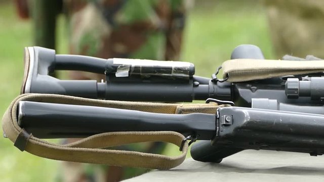 Kalashnikov automatic rifles