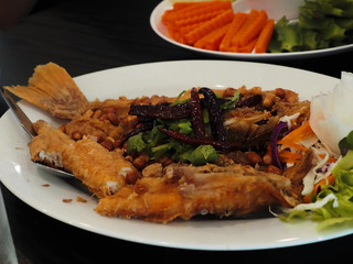 Fried Fish with Fish Sauce.