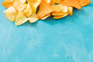 fast food unhealthy nutrition chips background