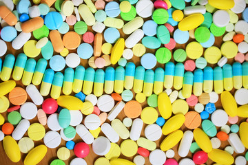 background of pills