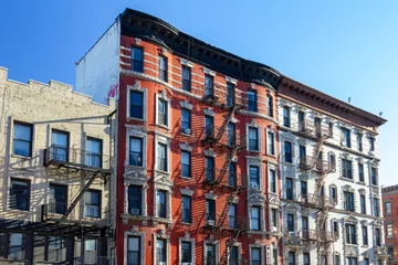  Old buildings in the East Village of Manhattan in New York City © deberarr