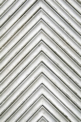 Image of white wood texture. Wooden background pattern with a triangular shape.