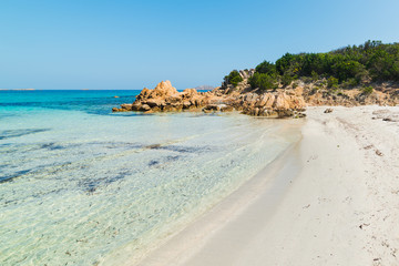 shallow water in Spiaggia del Principe