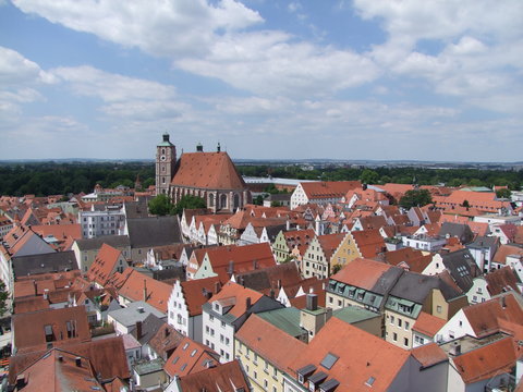 Altstadt Ingolstadt in Bayern