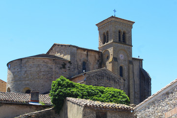 abbaye de saint-hilaire dans l'aude en france