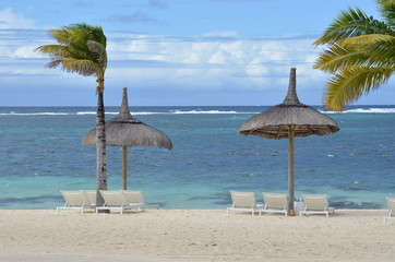 Plage de la côte Est, île Maurice