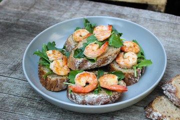 Fried shrimp