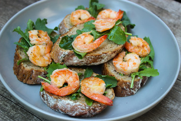Fried shrimp