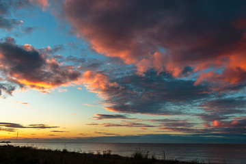 Fototapeta na wymiar Ocean Sunset 