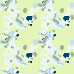 Camo background in national green, blue and grey colors