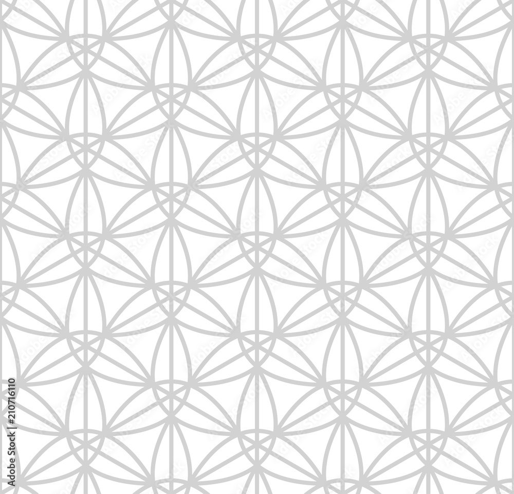 Poster Seamless stylish geometric pattern. Vector modern texture