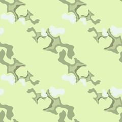 Camo background in national green, blue and grey colors