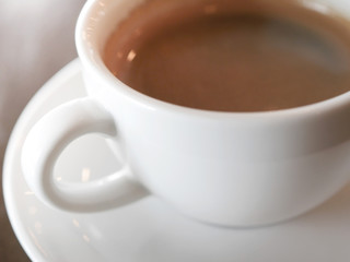 Coffee cup, A cup of hot espresso