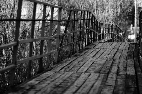 wooden bridge