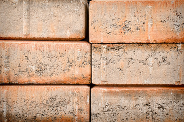 Weathered stone wall