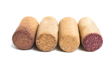wine cork isolated