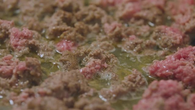 Beef cooking in beef oil.  Shot on a Blackmagic Ursa Mini Pro 4.6k with a Sigma 50-100mm f/1.8.