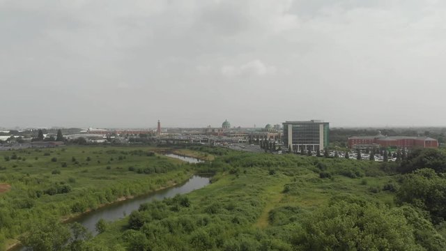 Drone Footage Of Trafford Centre From Afar