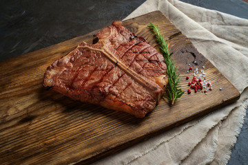 Porterhouse beef steak