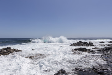 Playa Blanca Lanzarote Brandungswelle