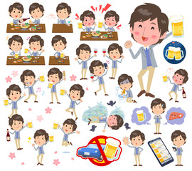 Jacket blue vest men_alcohol