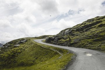 Wanderweg rauf auf den Berg