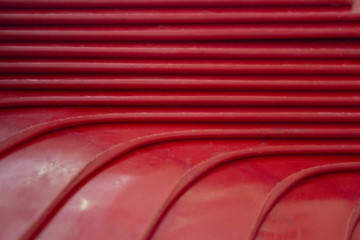 bends of contours of chairs in cafes build one on other..