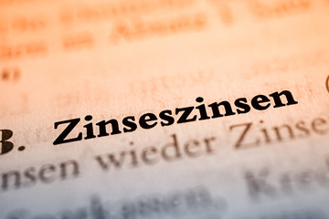 Zinseszinsen - Text
