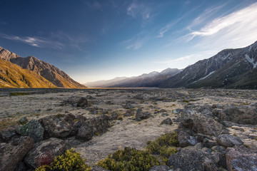 Tasman Valley, Mount Cook National Park - Südinsel von Neuseeland