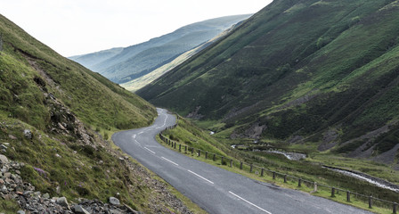 Scottish Mountain Road