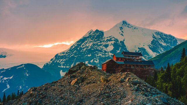 Kennicott Mill Building, Alaska. Wrangel-St. Elias National Park.