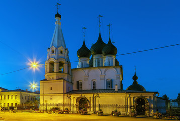 Fototapeta na wymiar Church of the Transfiguration of Jesus, Yaroslavl, Russia