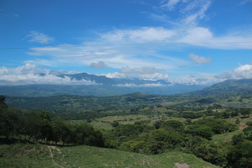 Fototapeta na wymiar View of the Andes, colombia