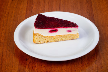 Delicious raspberry souffle