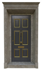 entrance classical doors