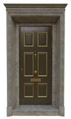 entrance classical doors