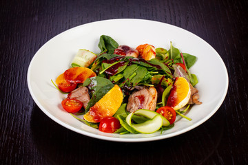 Tasty duck salad